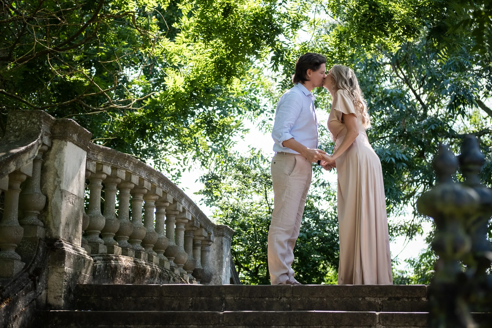 Wedding photoshoot at York House garden