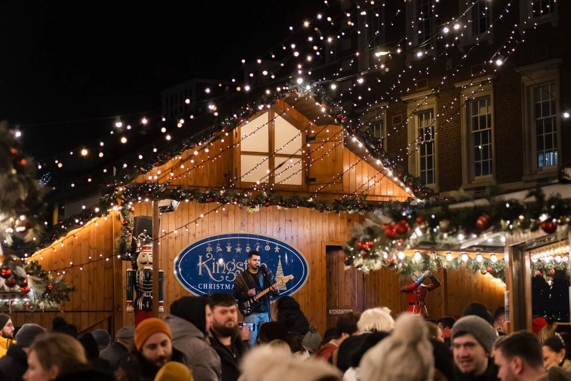 Christmas market in Kingston Upon Thames